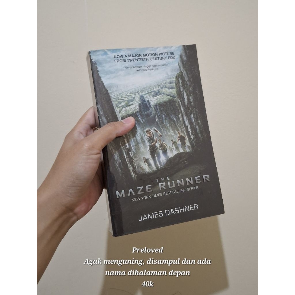 [BUKU NOVEL PRELOVED] The Maze Runner - The Kill Order