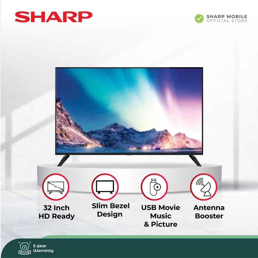 SHARP TV LED AQUOS 2T-C24HD1500 32HD1500 HD 24" 32 Inch 24HD 32HD