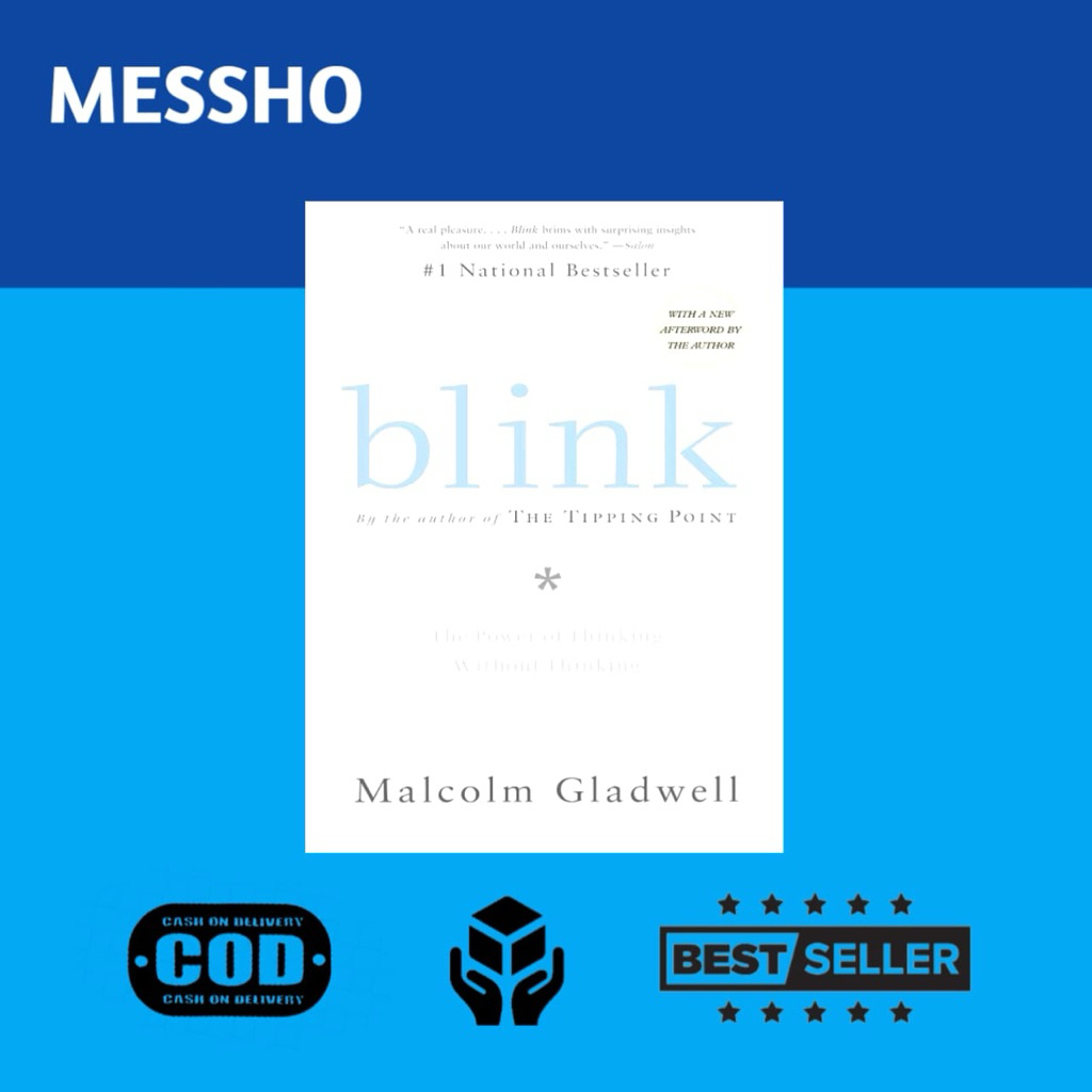 Blink By Malcolm Gladwell