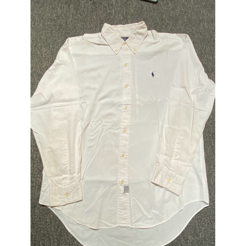 kemeja polo RL putih