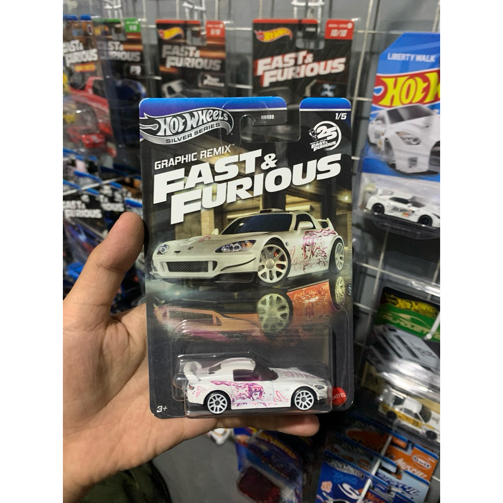 HOT WHEELS HONDA S2000 FAST&FURIOUS GRAPHIC REMIX