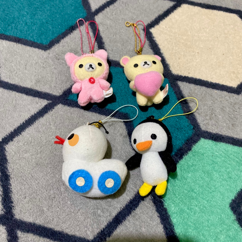 Bagcharm / Keychain Korilakkuma Ganci Korilakkuma Size Mungil