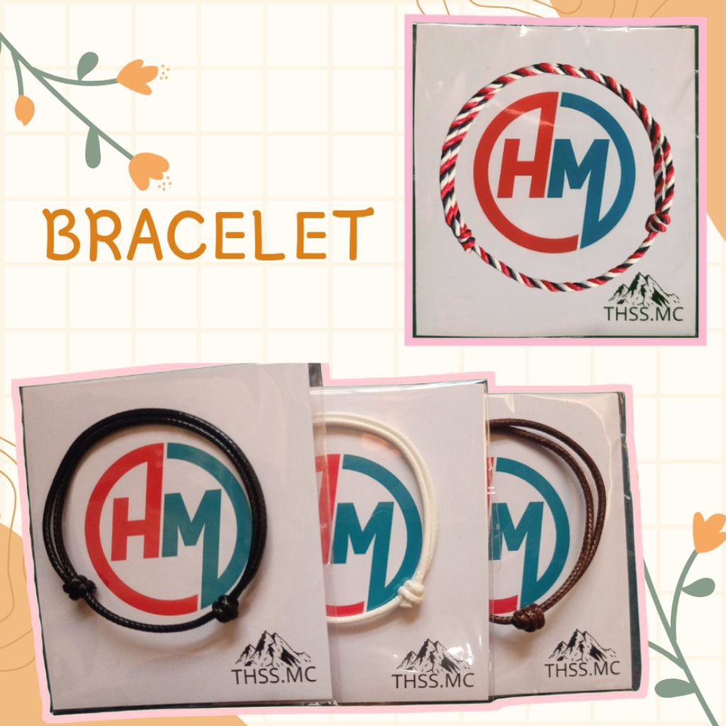 Gelang Tali / Gelang Tridatu / Gelang Tali Korea / Gelang cowok / Gelang Wanita / Gelang Tali Khas B