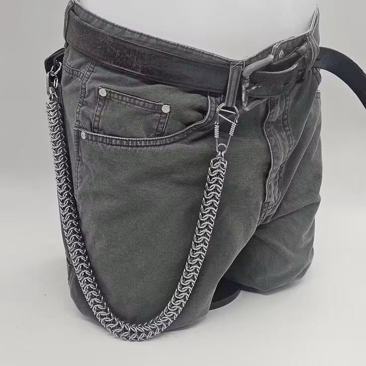 Rantai Dompet Titanium Anti Karat Pria Wanita Anti Luntur/Gantungan Celana Pria