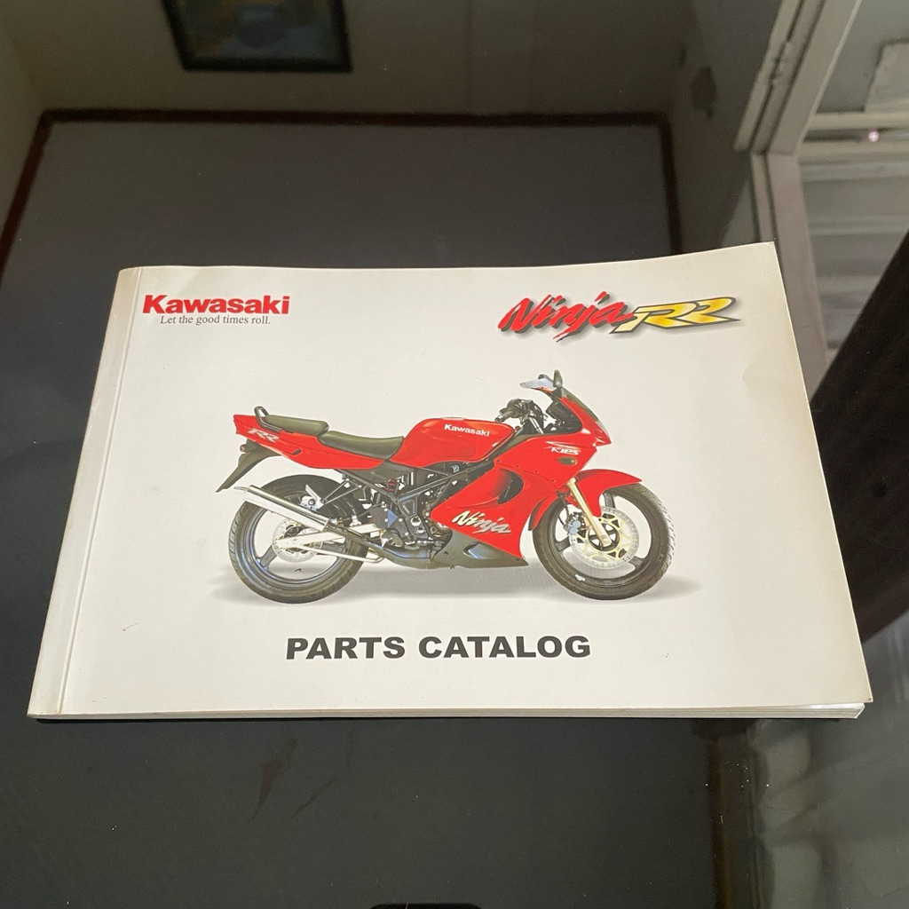Buku Part Catalog Ninja RR Old CBU ORIGINAL
