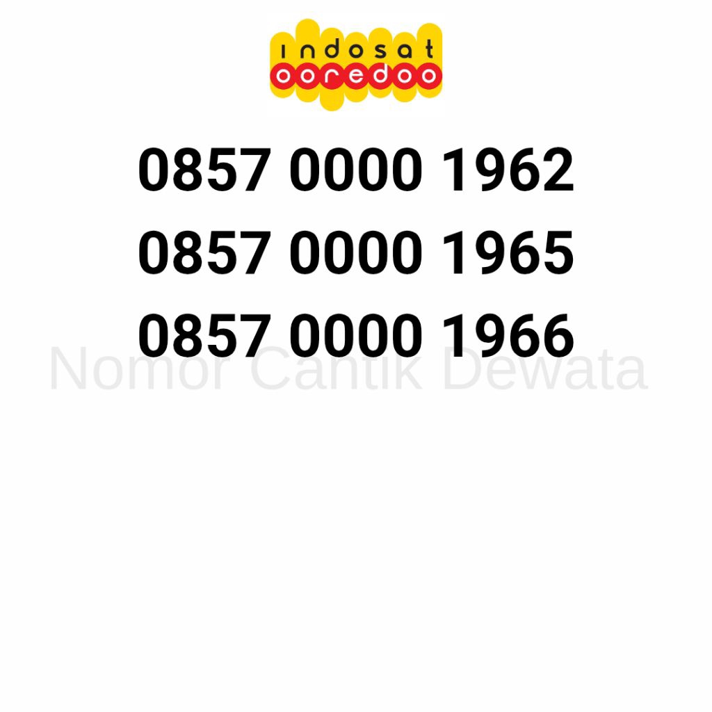 Nomor Cantik Im3 Kartu Perdana Indosat Nomer Cantik Seri Tahun 0000