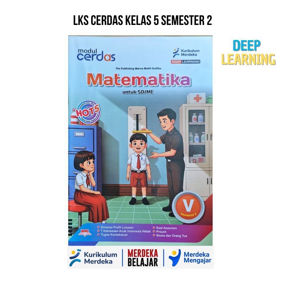 Lks Cerdas Kelas 5 Semester 2 Matematika Kurmer Deep Learning #bukuterbaik