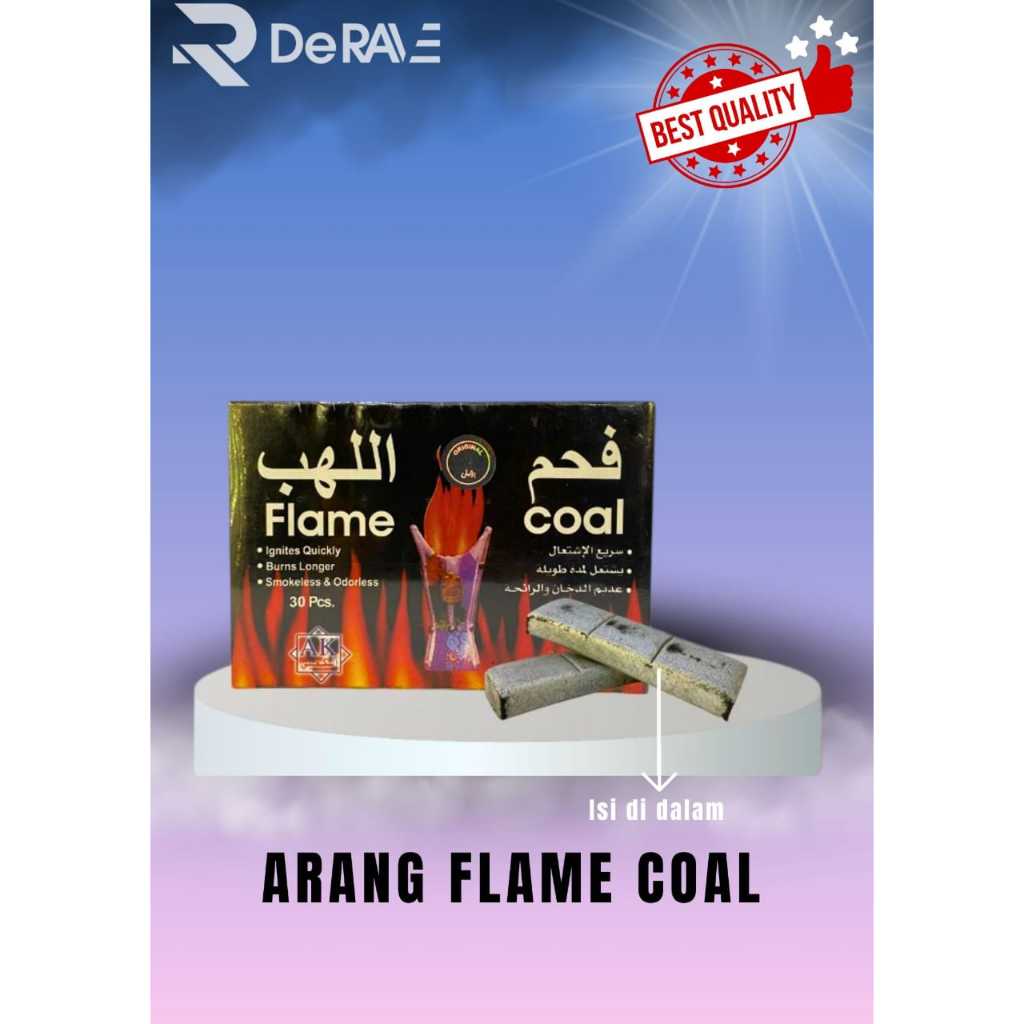 Arang Flame Coal/Arang Bakar Dupa