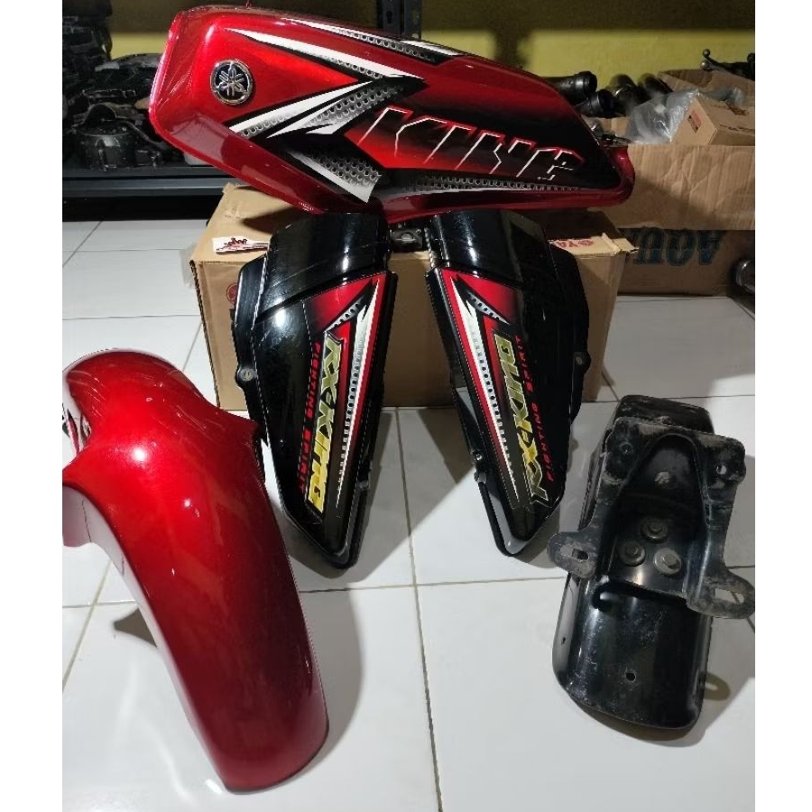 BODY SET FULL TENG TANGKI  RX-KING PEREDAM 2009 ORIGINAL (second)