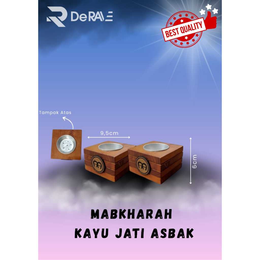 MABKHARAH KAYU JATI ASBAK