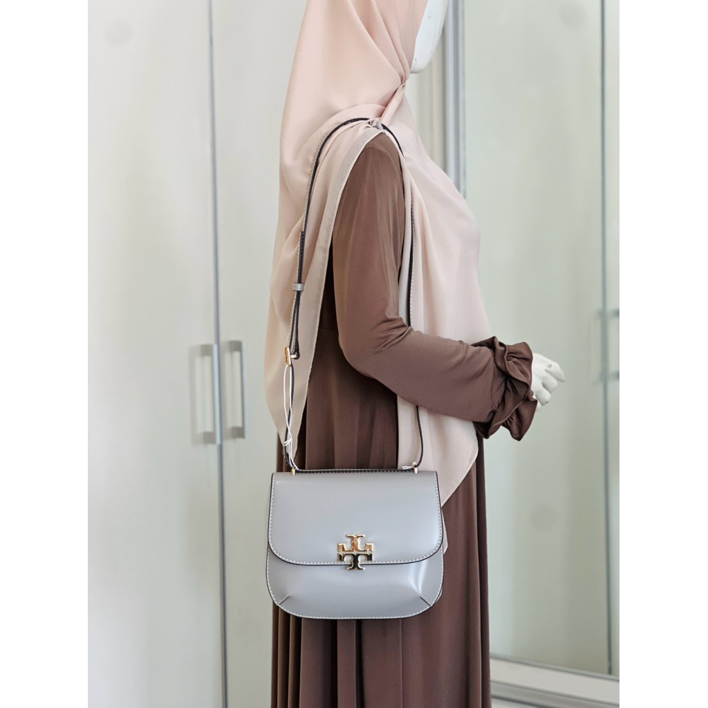 ELEANOR SADDLE BAG SPAZZ BAY GRAY