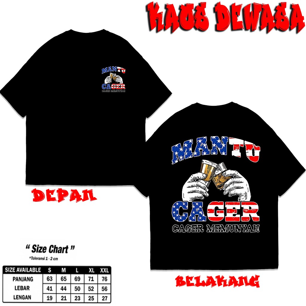 Kaos Atasan Mantu Cager Cager Memunyah DB nyaman dan adem