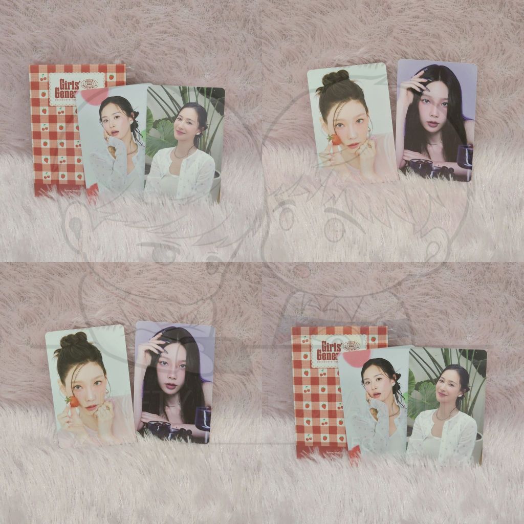 [READY] 2025 Season's Greetings MD Trading Card SNSD Girls Generation SG25 Unsealed Yuri Taeyeon Pho