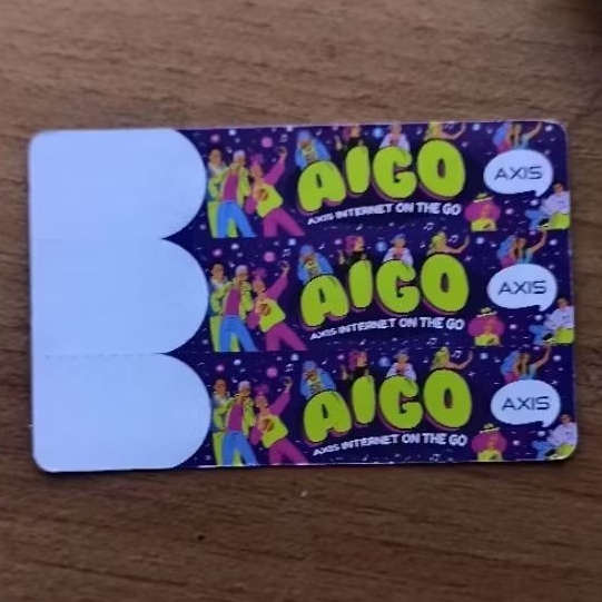 VC AXIS AIGO 3GB 1HARI NASIONAL + KUOTA LOKAL DI KOTAMU