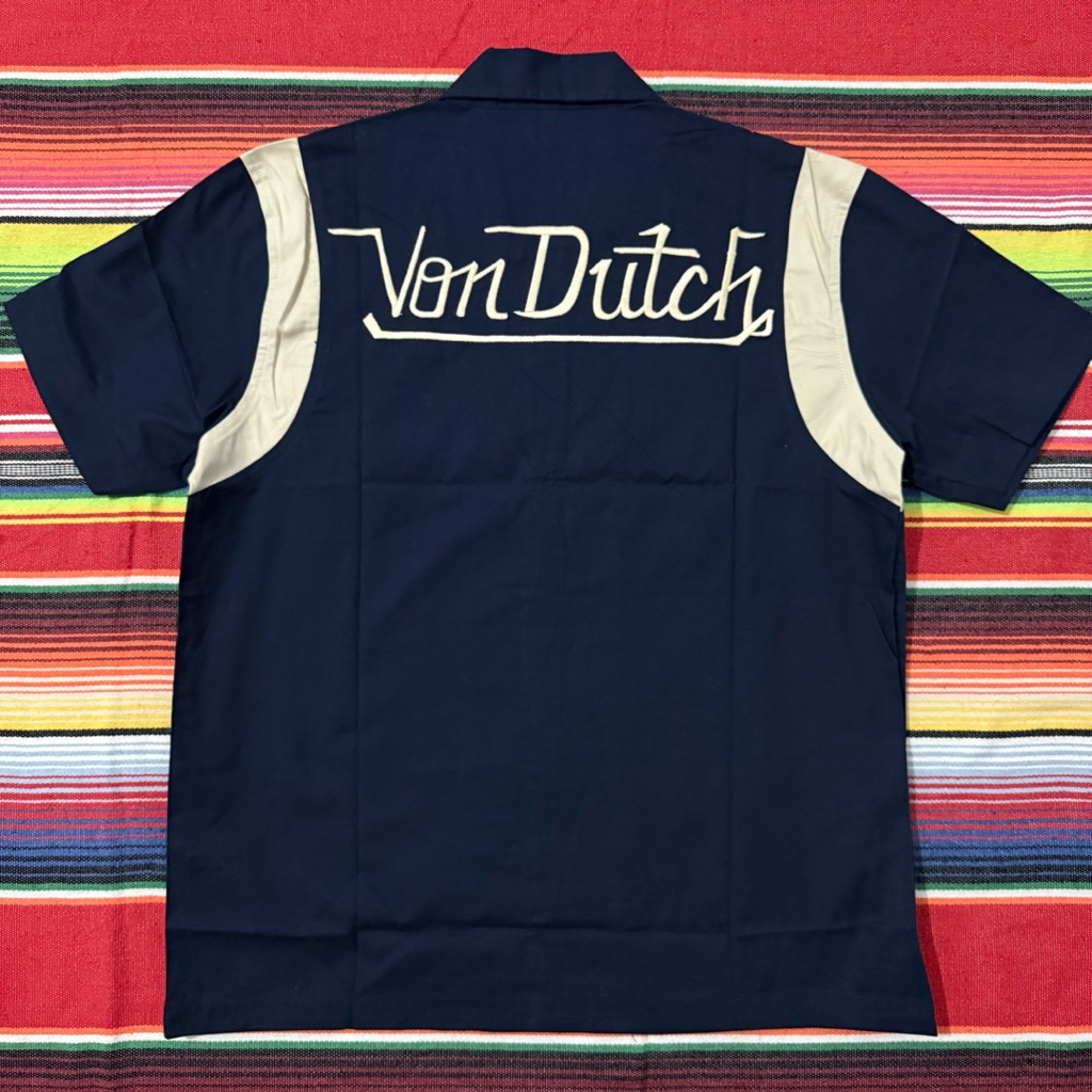 WORKSHIRT - VON DUTCH - BIRU