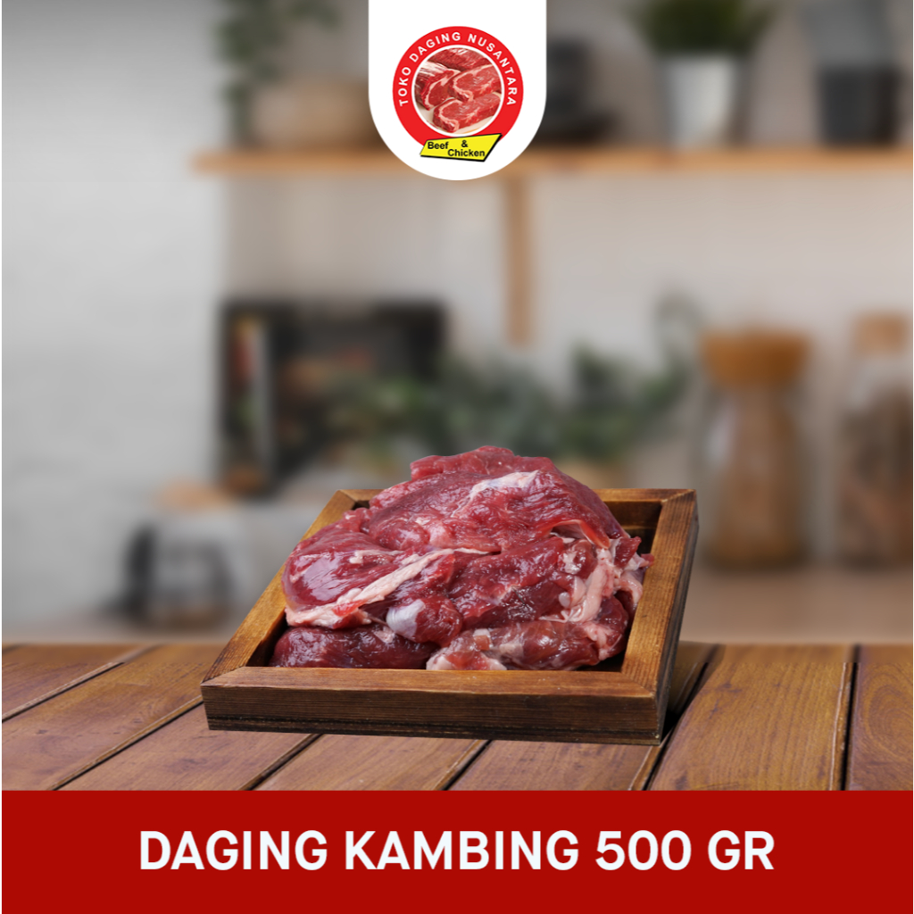 DAGING KAMBING BEKU/FROZEN 500 GR