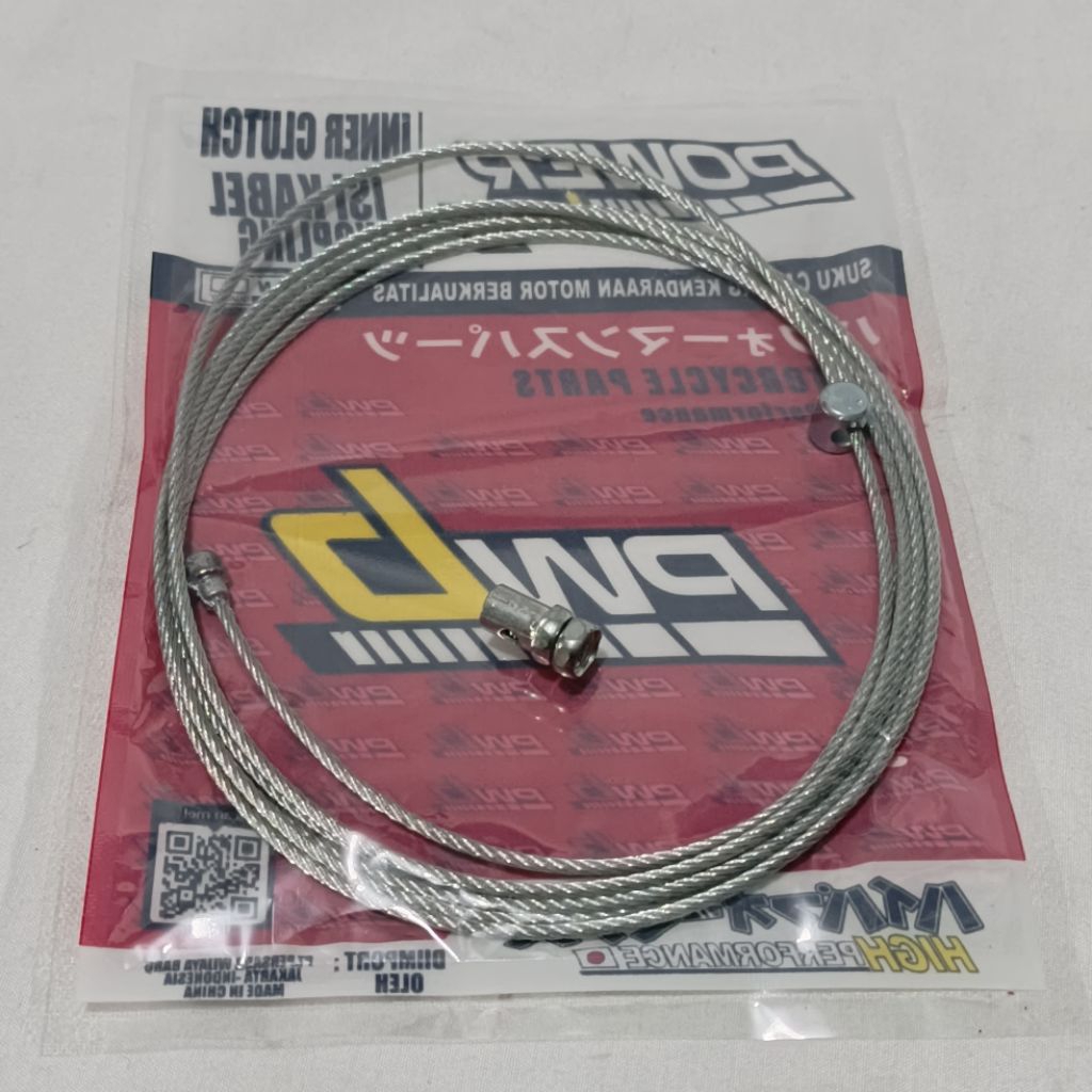 INNER KABEL/ISI TALI KOPLING+NEPEL IKAT KOPLING TYPE SUPRA GTR 150,SONIC 150R,CB 150R UNIVERSAL LENT