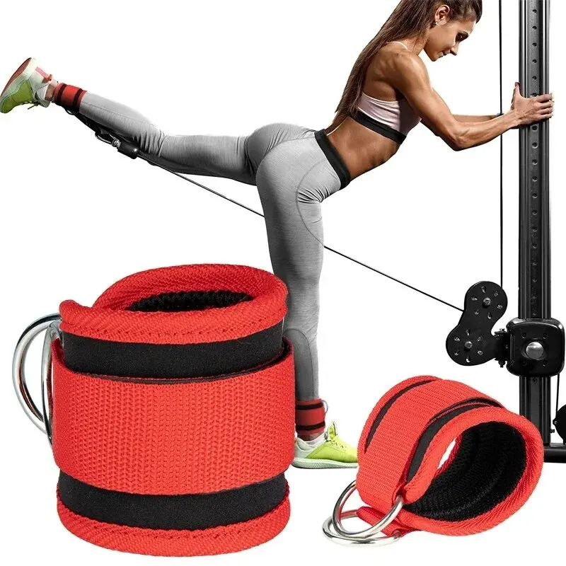 Angkel Strap Ankle Gym Angkle Kaki D-Ring Perlengkapan Premium Gudang Estetik
