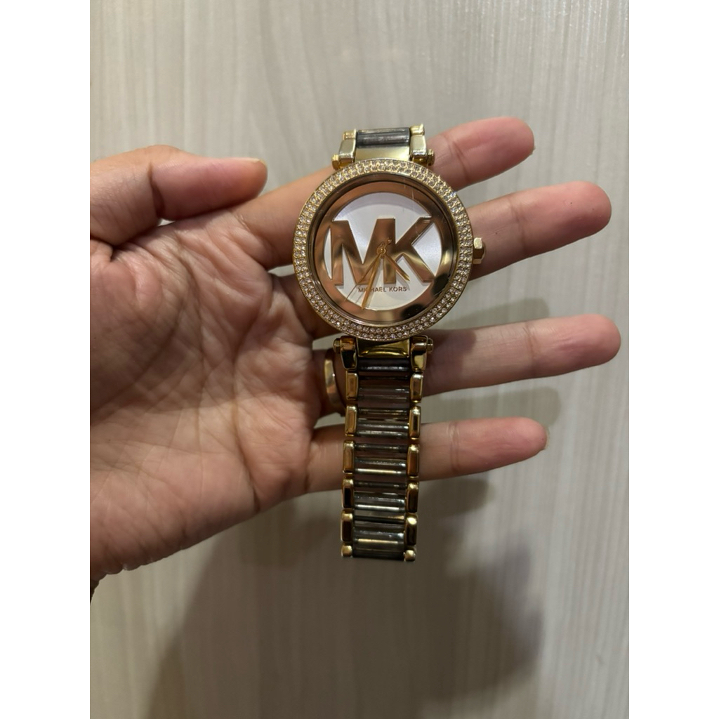 Preloved Jam MK Logo Gold & Resin