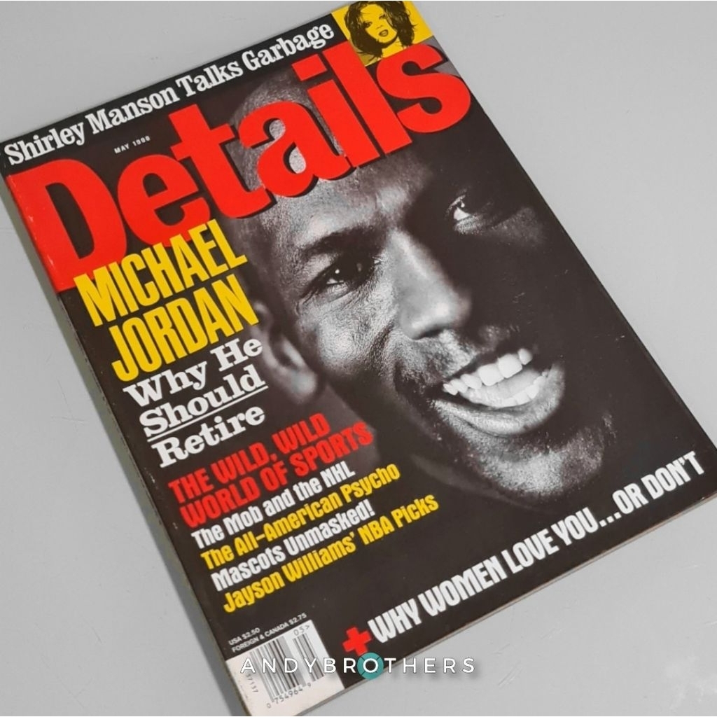 Majalah Import USA - Details May 1998 - Michael Jordan - Original