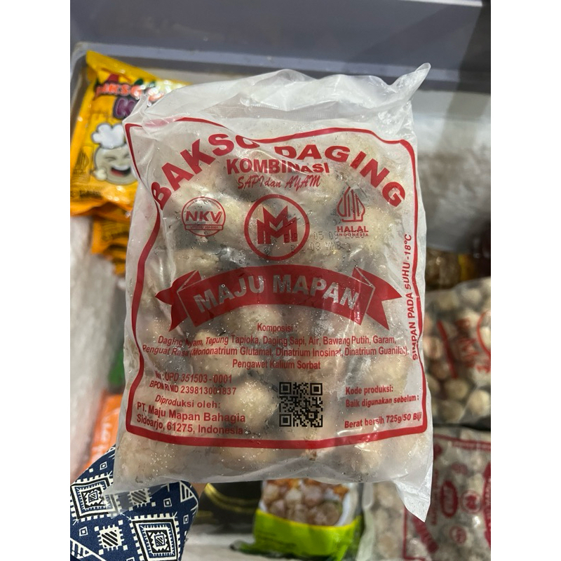 Pentol Bakso BULAT Maju Mapan Isi 50