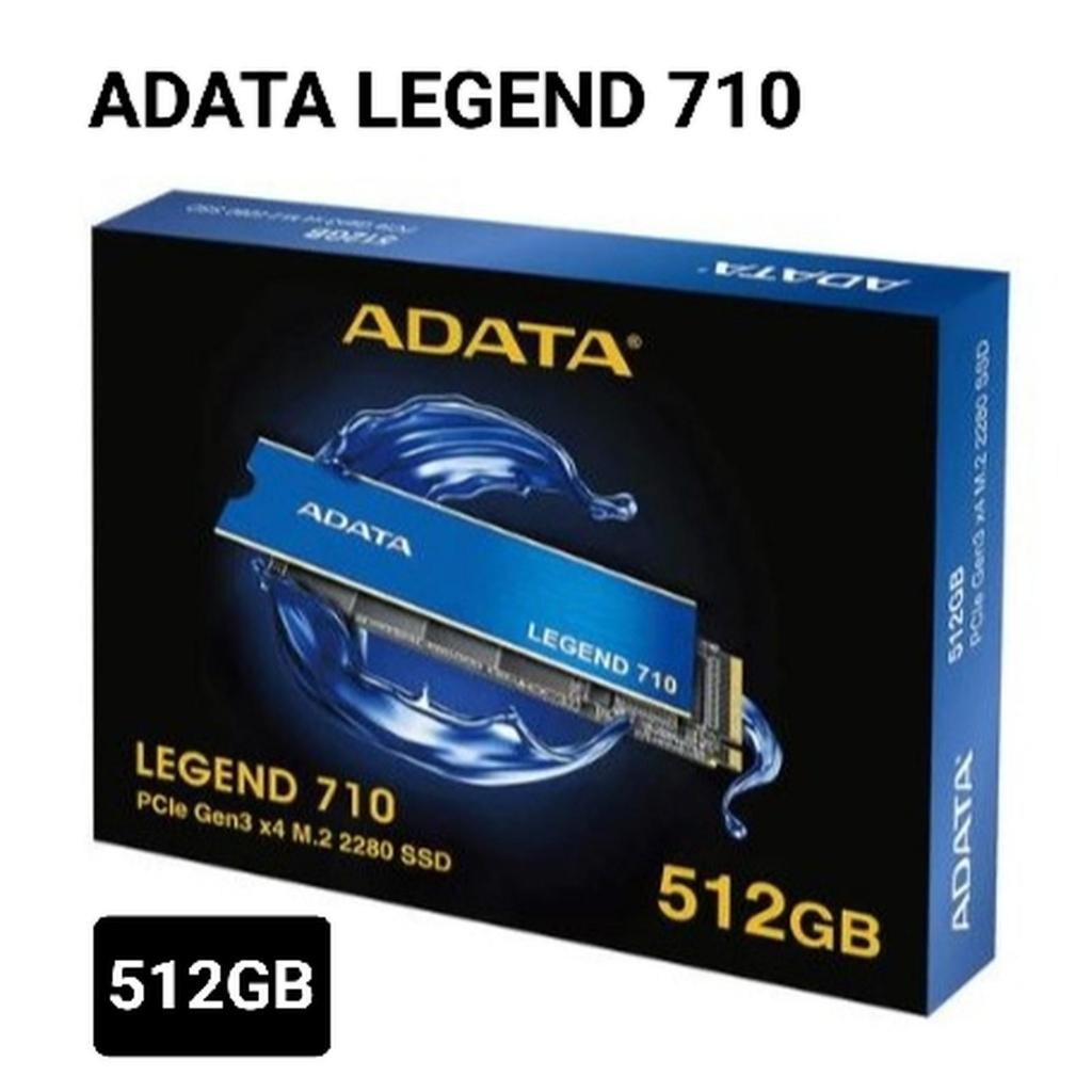 ADATA LEGEND 710 SSD NVME 512GB M.2 NVMe PCIe 2280 Gen 3x4 SSD NVME 512 GB Gen 3