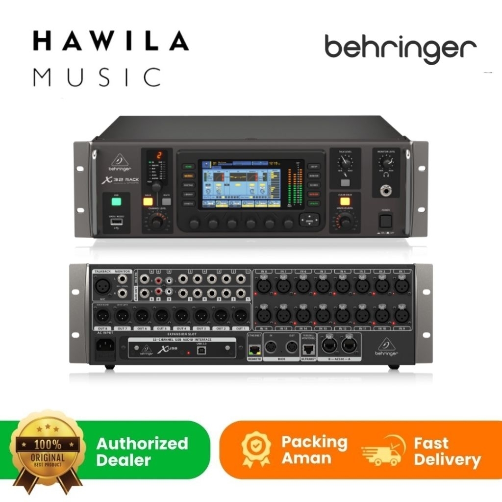 Mixer Digital Behringer X32 Rack Mixer Behringer X 32 Rack