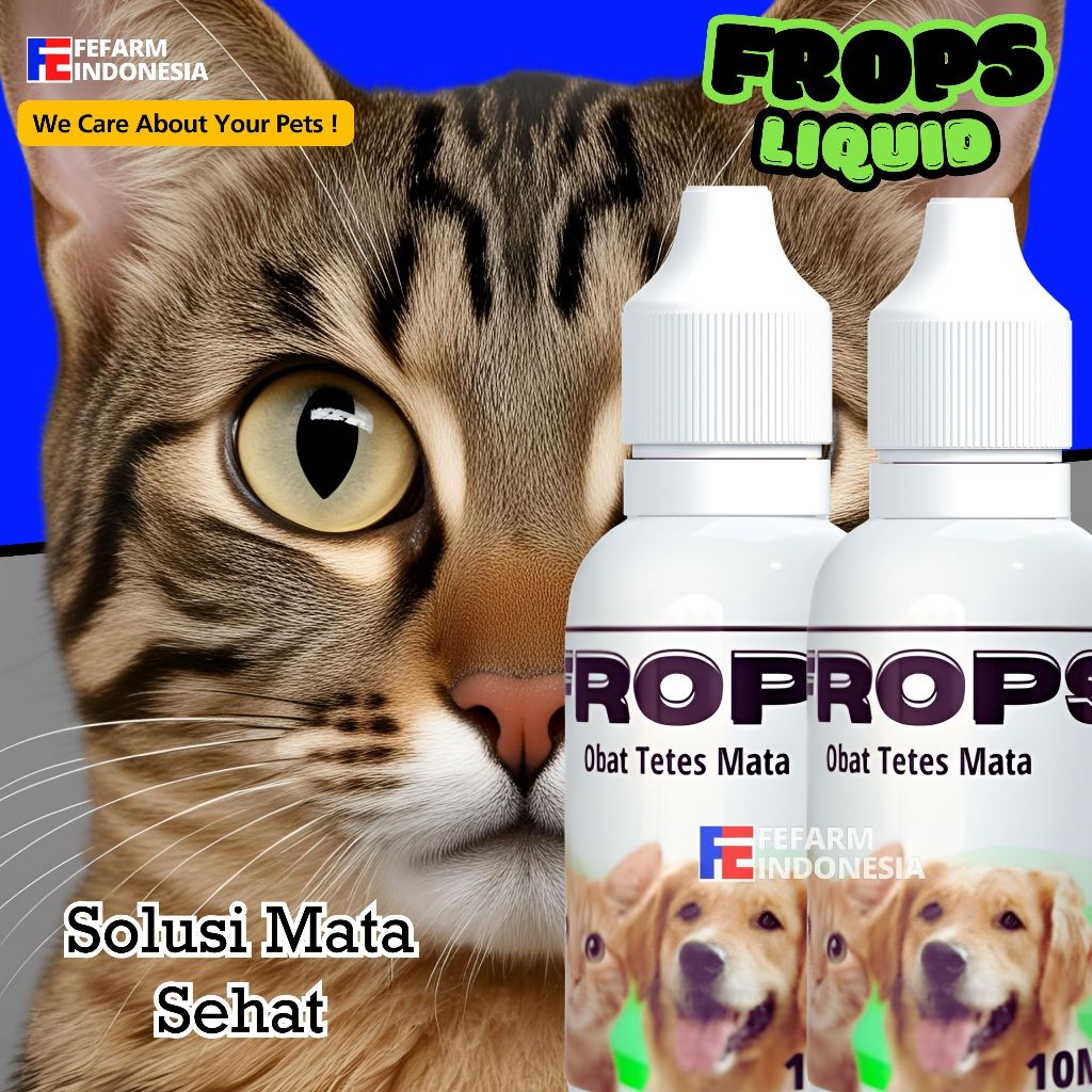 Obat Tetes Mata Kucing Kelinci Anjing Mata Iritasi Mata Belekan FEFARM