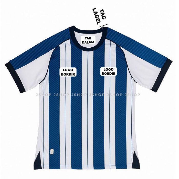 LOGO BORDIR BAJU BOLA JERSEY REAL SOCIEDAD HOME 2025 2026 JERSEY BAJU BOLA NEW