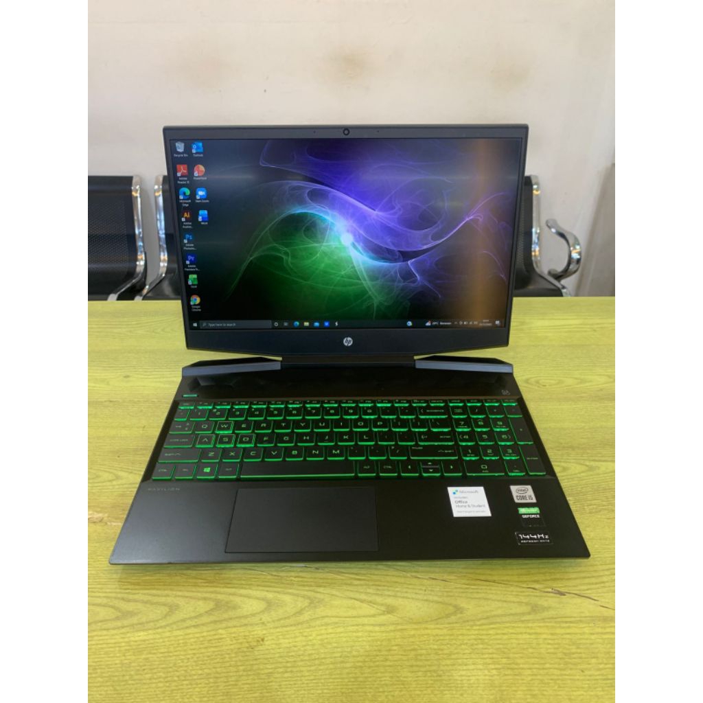 HP PAVILION 15-DK1064TX | I5-10300H 8GB 512GB 15.6"FHD RTX2060-6GB W10+OHS2019