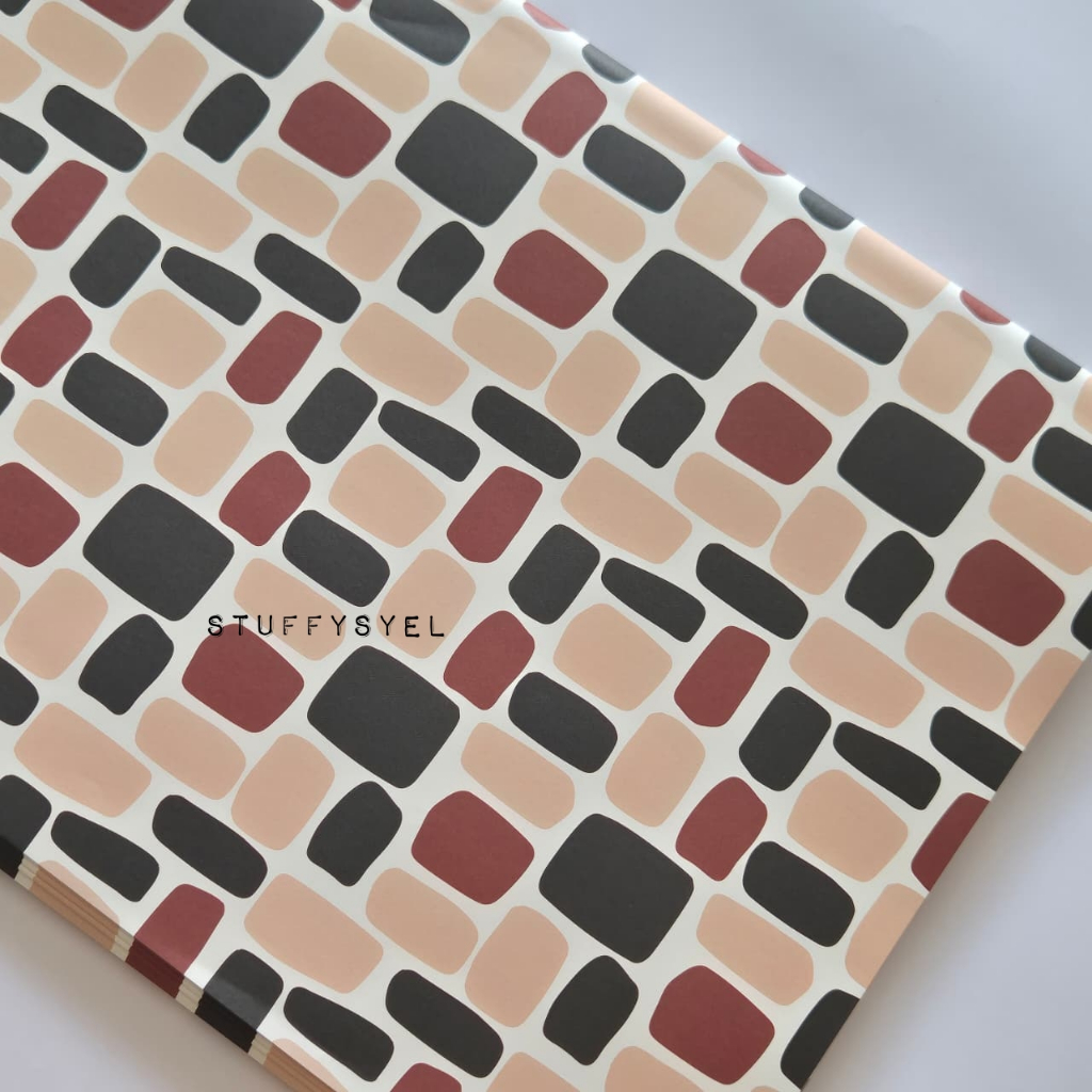 Kertas Kado Sansan Wawa Motif KOTAK