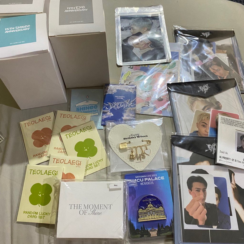 Kwangya Official Merchandise MD Merch EXO Teolaegi BAEKHYUN KAI CHEN XIUMIN