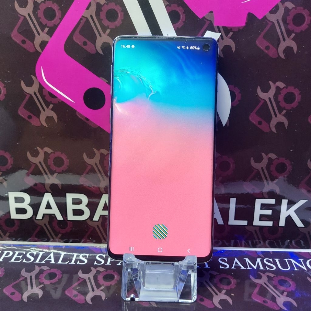 Lcd original copotan bekas samsung S10 biasa SM-G973 SM-G973F SM-G973U