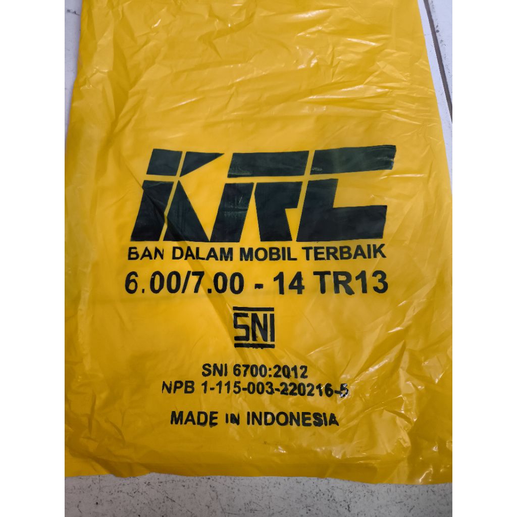 Ban dalam mobil KRC ring 14 / 700-14 / 700R14 / 700 14