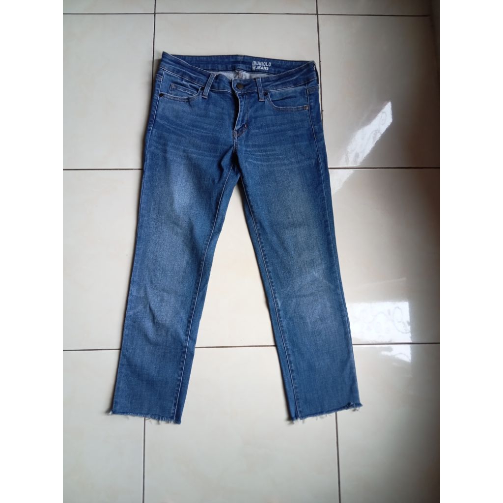 pl celana jeans wanita uniqlo