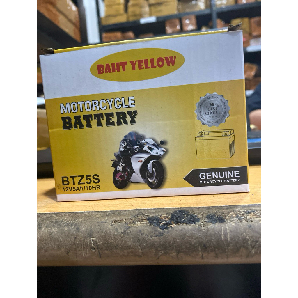 baterai/aki BTZ5S KERING merk BAHT