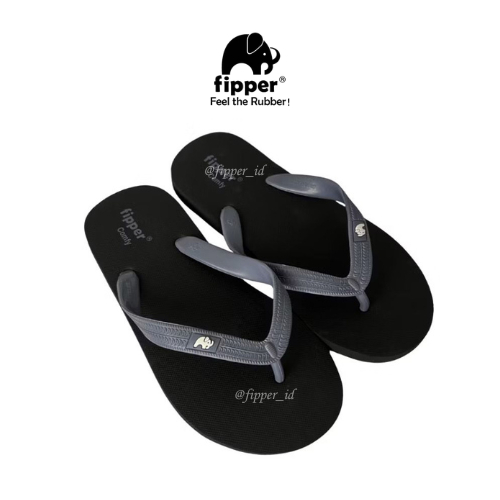 Fipper - Comfy Black / Blue Bayoux
