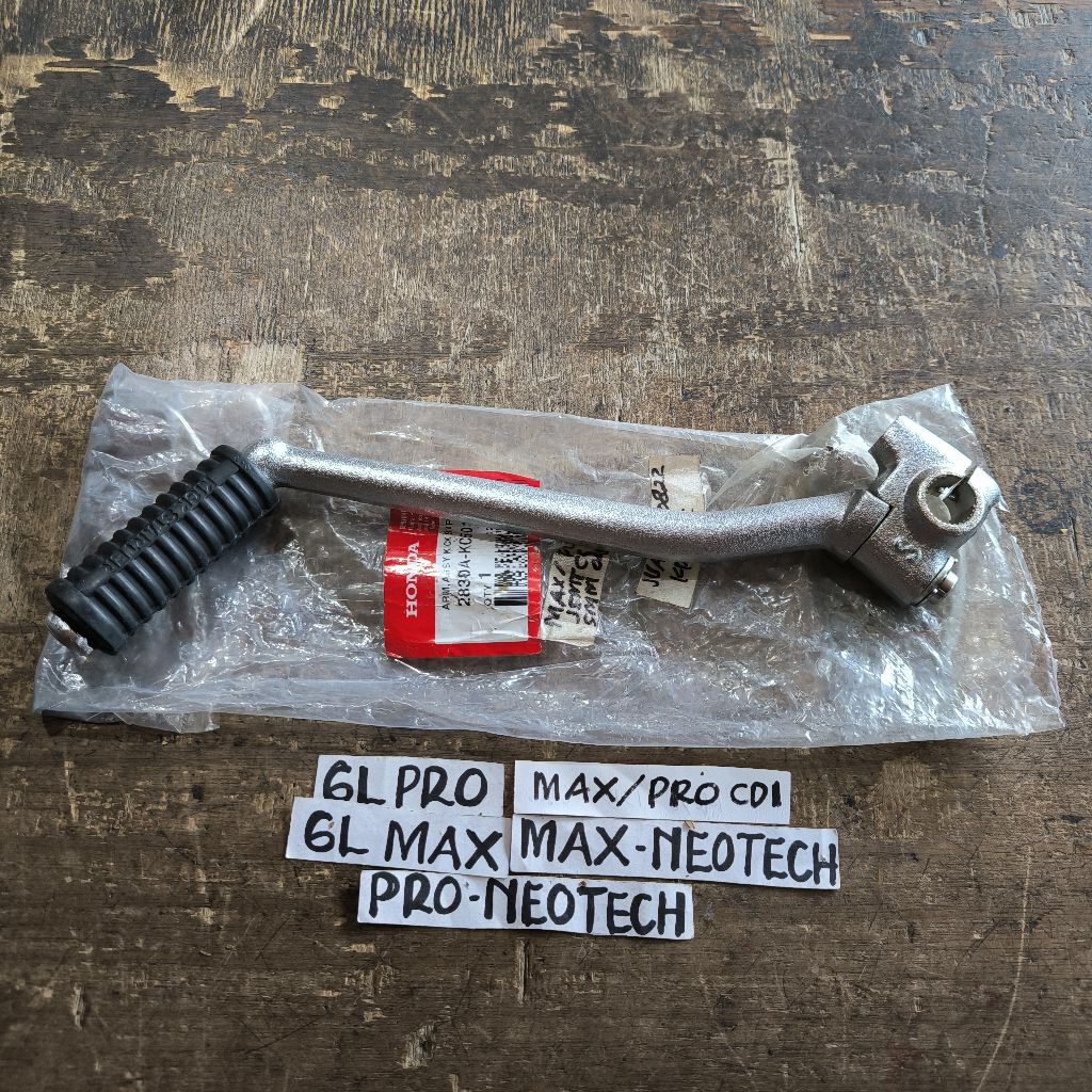 Pedal Kick Starter Honda GL Max Pro Platina Series Neotech Original Honda AHM