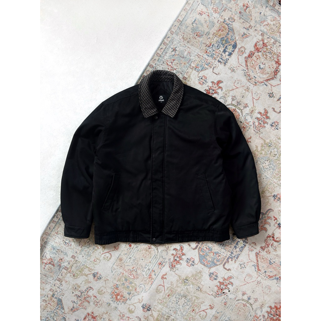 Casual black Jacket by Ziben