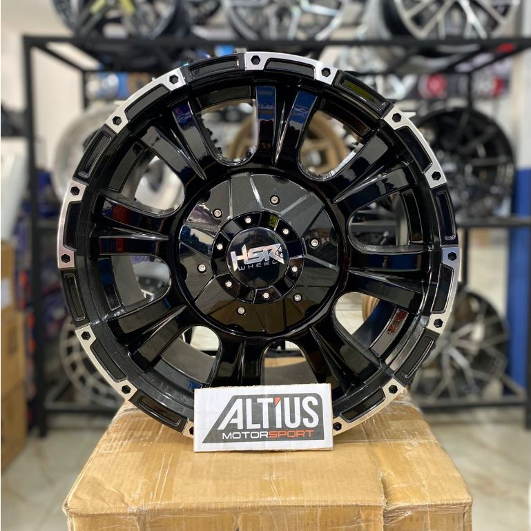 Pelek Mobil Ring 17 HSR TSINGA Velg Semi Offroad R17 Hrv Crv Rush Terios Innova Xtrail -Free Ongkir