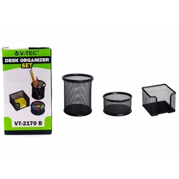 V-TEC DESK ORGANIZER SET VT-2170 B 3IN 1