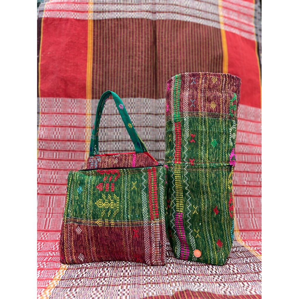 Tandok Tas dari ulos tandok etnik batak ukuran 3-5 liter