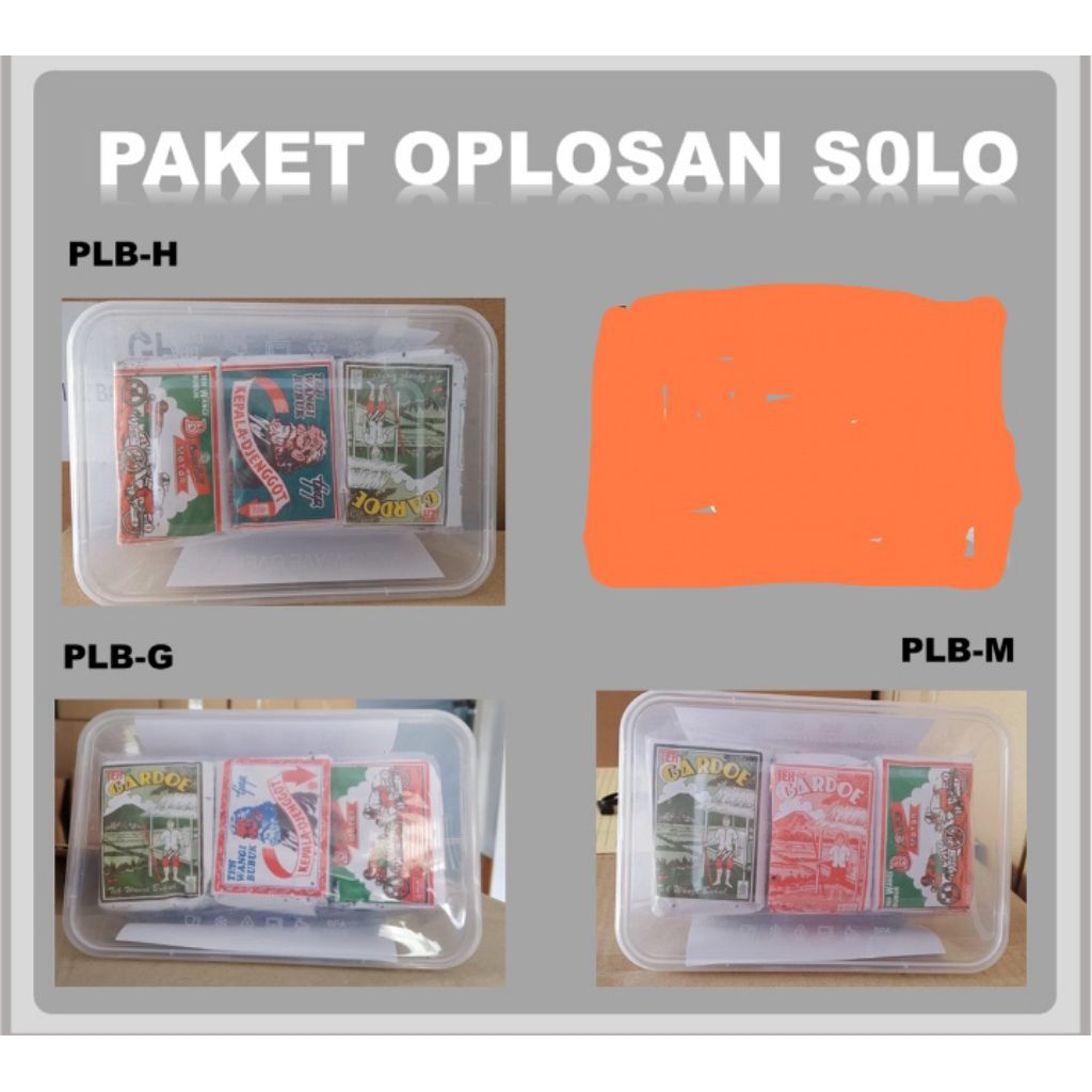 Paket Teh Oplosan Teh Khas Solo isi 3 pcs Free Lunchbox