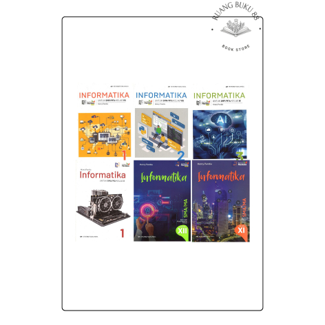 REVISI TERBARU [RE] Buku Pelajaran Informatika SMP MTS SMA MA Kelas 7 8 9 10 11 12 Henry Pandia Kuri