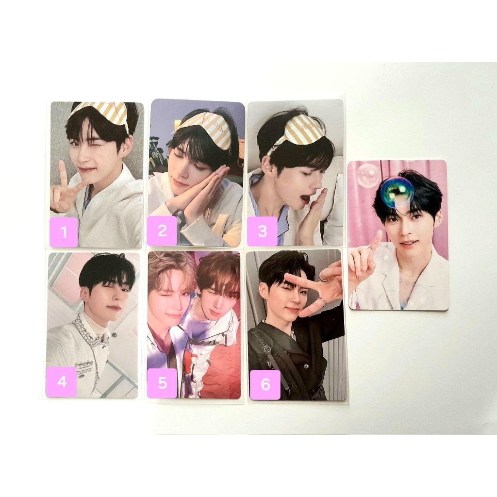 PC Official Sung Hanbin Han Yujin Negotiable Photocard Zerobaseone ZB1 Season Greetings SG