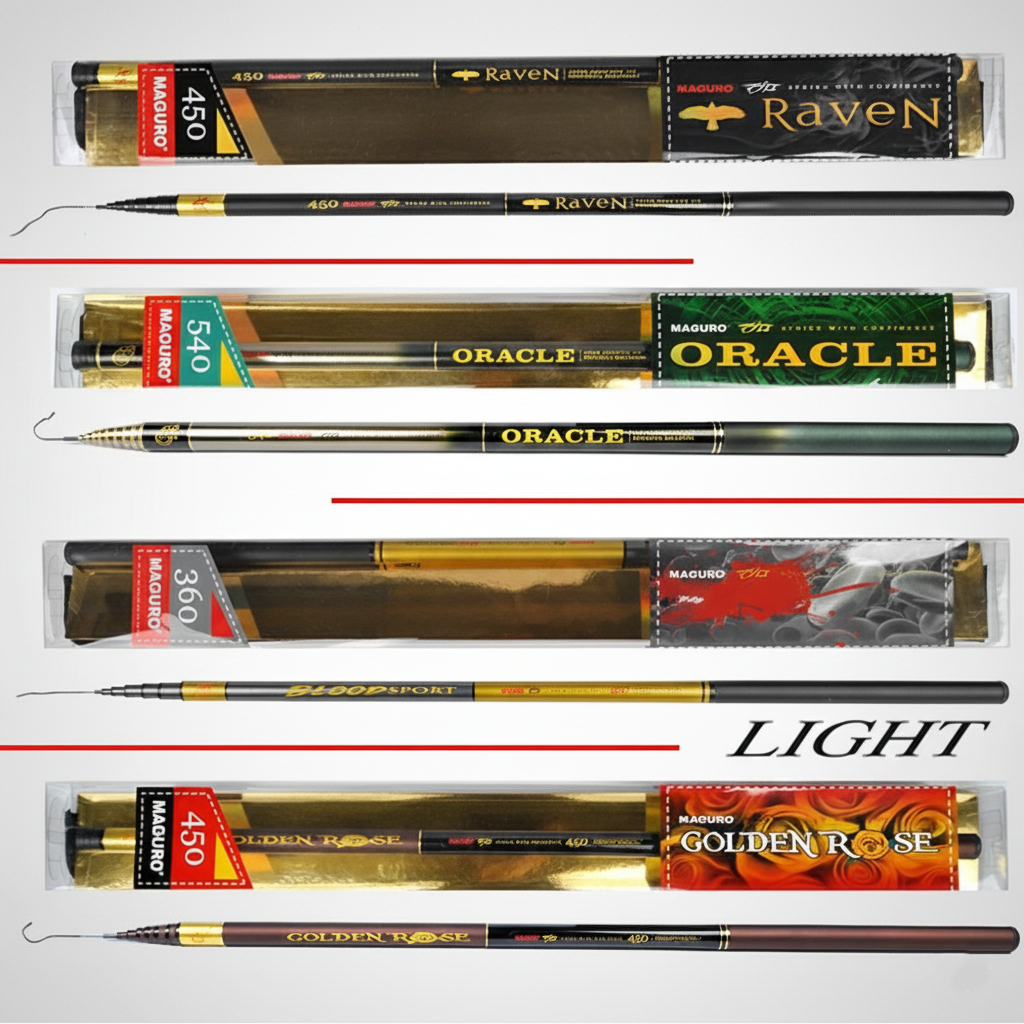 Joran TEGEK MAGURO ORACLE | RAVEN | BLOOD SPORT | GOLDEN ROSE - Tegek Non Zoom | Ruas Panjang | Muja