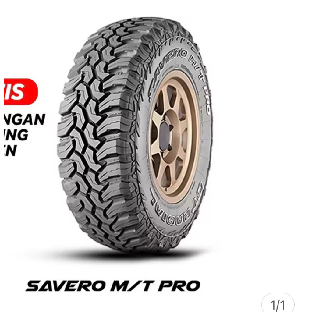 BAN LUAR MOBIL GT 265/65 R17 SAVERO MT PRO