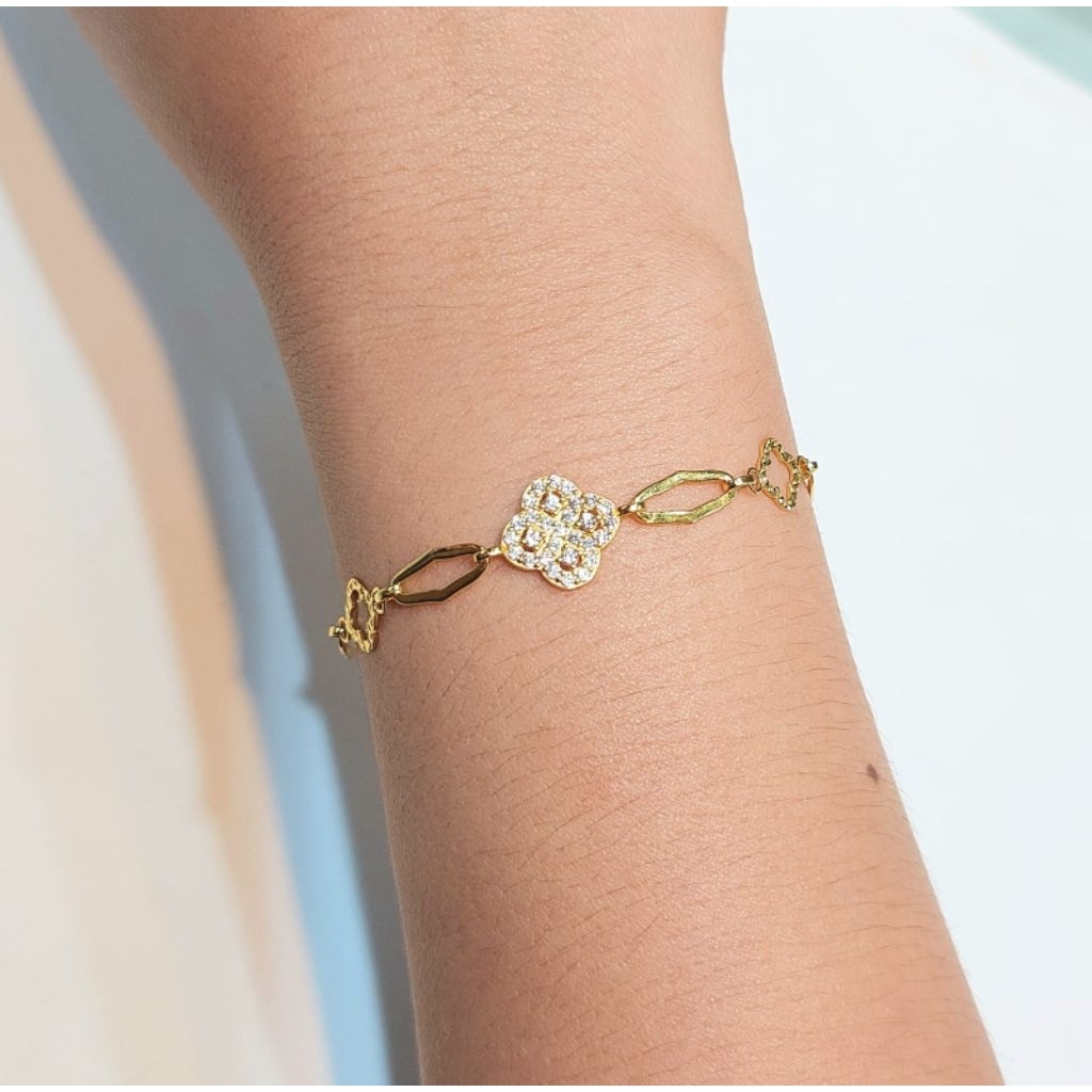 Gelang Rantai Emas Kuning 3.58 Gram 16K 700 (RH294)