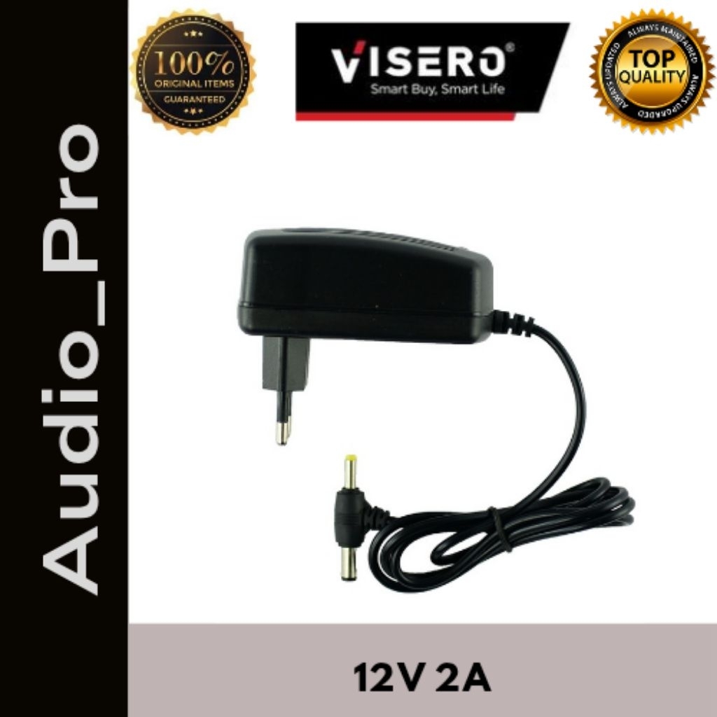 Kabel Adaptor Visero 12V 2A Switching | Adaptor Visero 12Volt 2Ampere