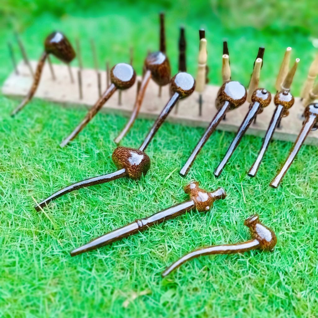 Pipa T rokok ( once ) kayu aren ring